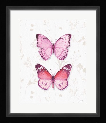 Framed Obviously Pink 11A Print