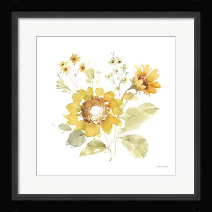 Framed Sunflowers Forever 06 Print