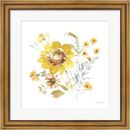 Framed Sunflowers Forever 08 Print