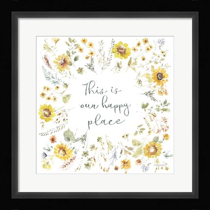 Framed Sunflowers Forever 11 Print