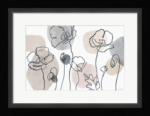 Framed Think Neutral 01A Print