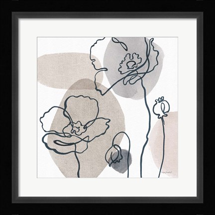 Framed Think Neutral 03A Print