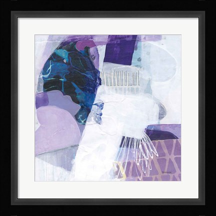 Framed Abstract Layers III Print