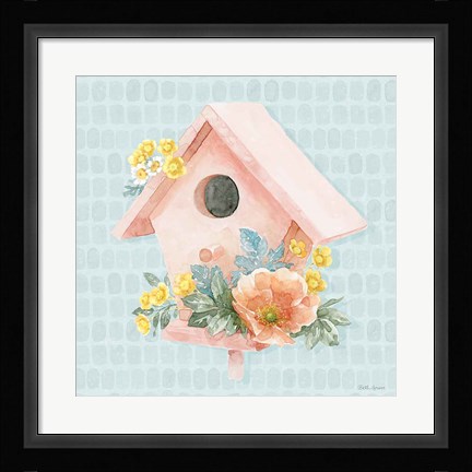Framed Gardenscape XI Print