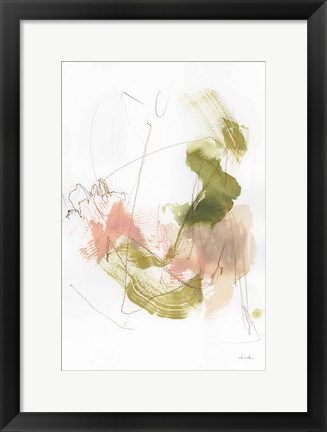 Framed Palette of Spring I Print