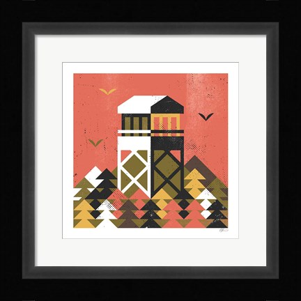 Framed Firewatch Print