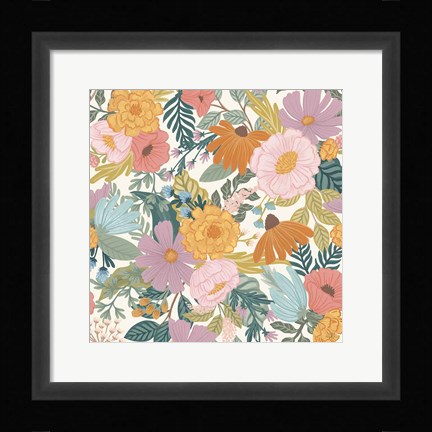 Framed September Sweetness Pattern VIIA Print