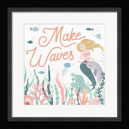 Framed Under the Sea IV Print