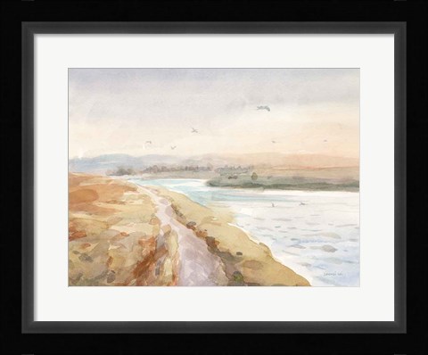 Framed Bay Walk Print