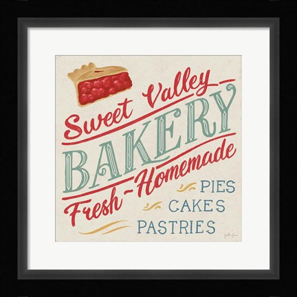 Framed Berry Breeze VI Print