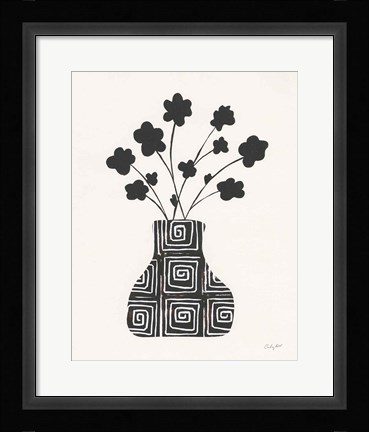 Framed Shadow Vessel II Print