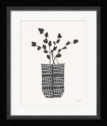 Framed Shadow Vessel I Print