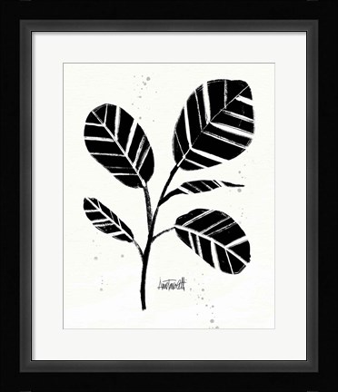 Framed Botanical Sketches IV Print