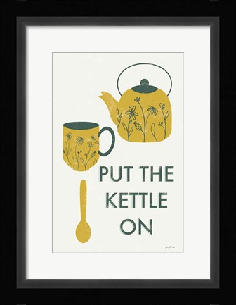 Framed Retro Kitchen Coffee IV Print