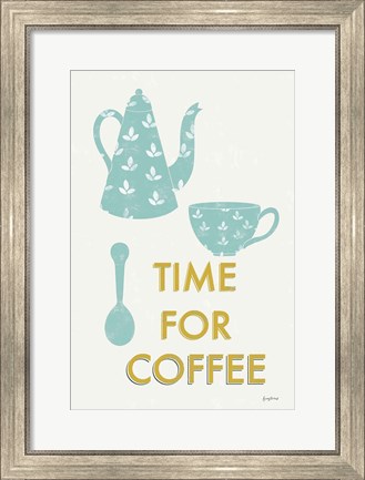 Framed Retro Kitchen Coffee III Print