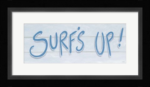 Framed Beach Ride XI Print