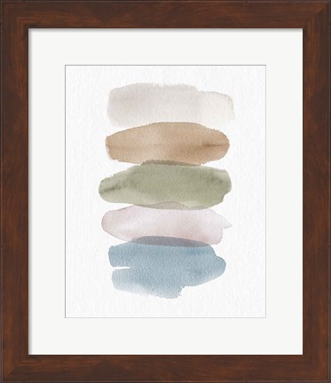 Framed Natural Swatches Print
