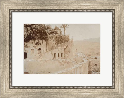 Framed Egypt Postcard I Print