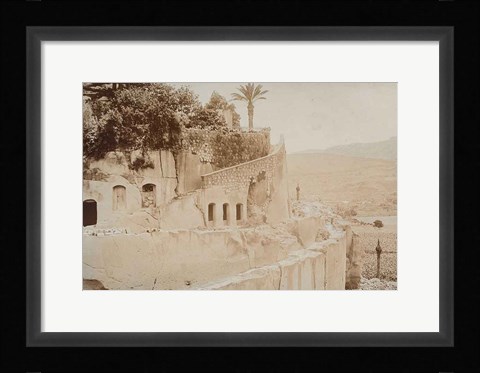 Framed Egypt Postcard I Print