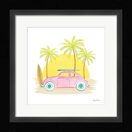 Framed Beach Cruiser II Print