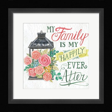 Framed Happily Ever After Print