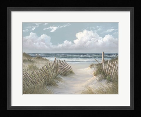 Framed Pathway Through the Dunes Print
