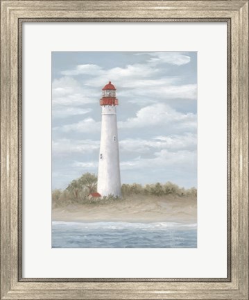 Framed Cape May Light Print