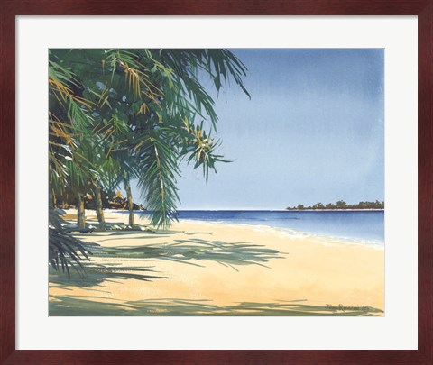 Framed Tropic Solitude Print