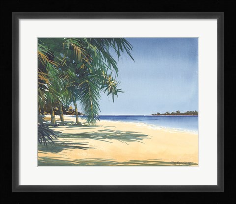 Framed Tropic Solitude Print