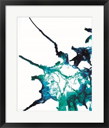 Framed Ocean Living 2 Print