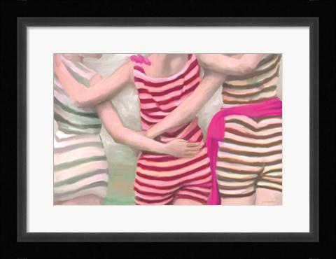Framed Bathing Beauties Print