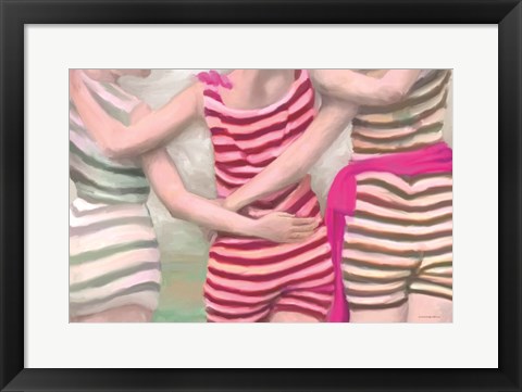 Framed Bathing Beauties Print