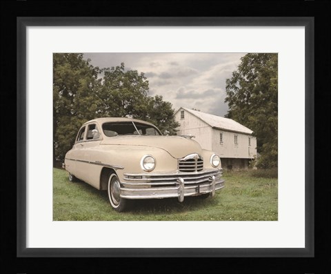Framed 1950 Packard Print