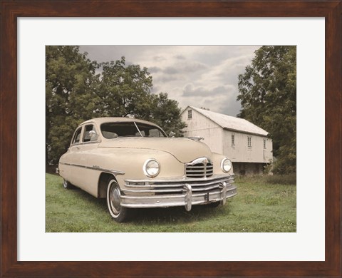 Framed 1950 Packard Print