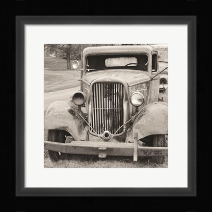 Framed Seen Better Days II Print