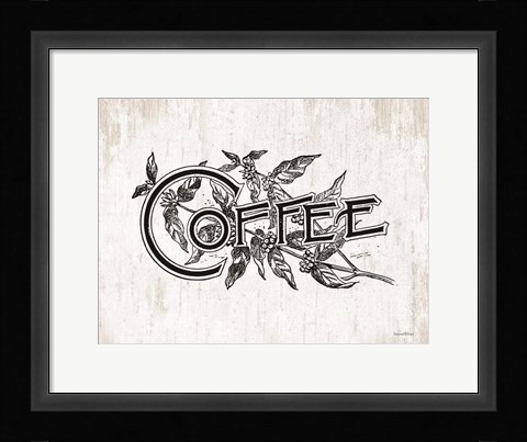 Framed Coffee Print