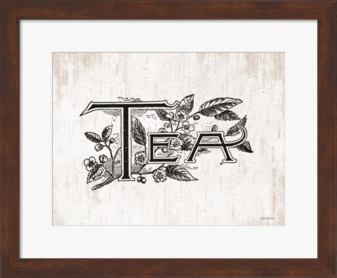 Framed Tea Print