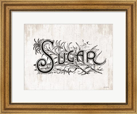Framed Sugar Print