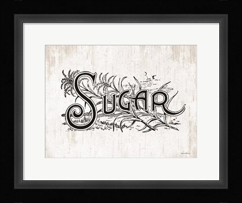 Framed Sugar Print