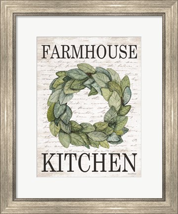Framed Farmhouse Kitchen Print