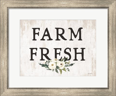 Framed Farm Fresh Print