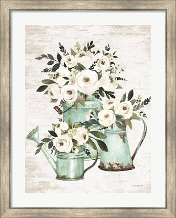 Framed Charming Flowers Print