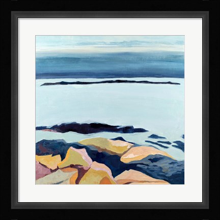 Framed Winter Walking Print