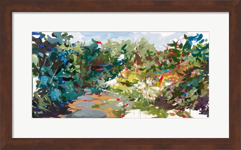 Framed Beth&#39;s Garden Print