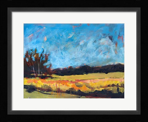 Framed On The Road Print