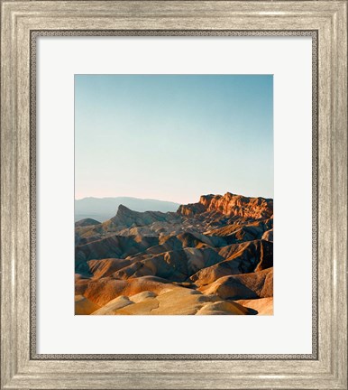 Framed Afternoon in Death Valley Print
