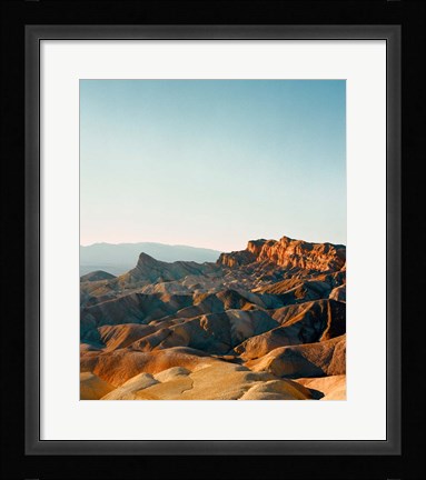 Framed Afternoon in Death Valley Print