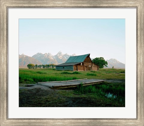 Framed Wyoming Summer Print
