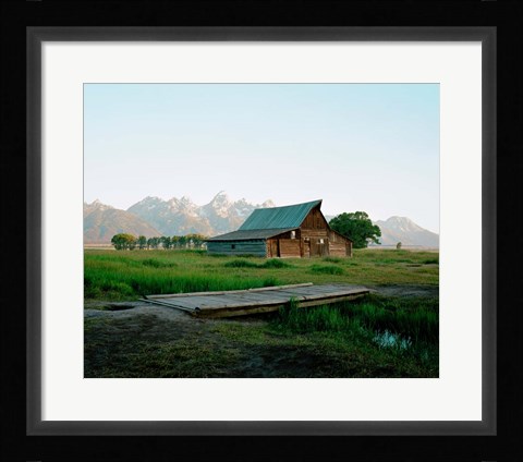 Framed Wyoming Summer Print