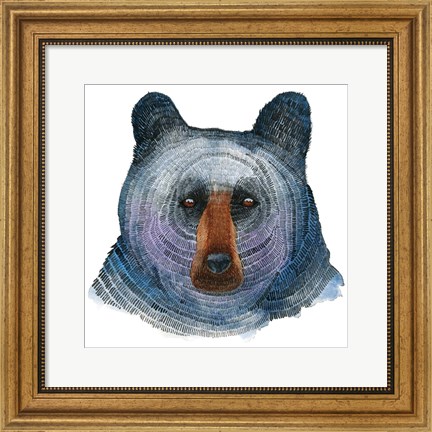Framed Black Bear Print